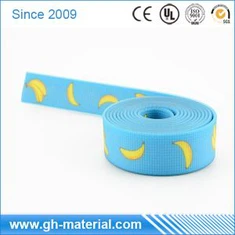 כחול Waterproof דפוס מודפס גמיש מצופה WEB הספק עבור כתף התיק